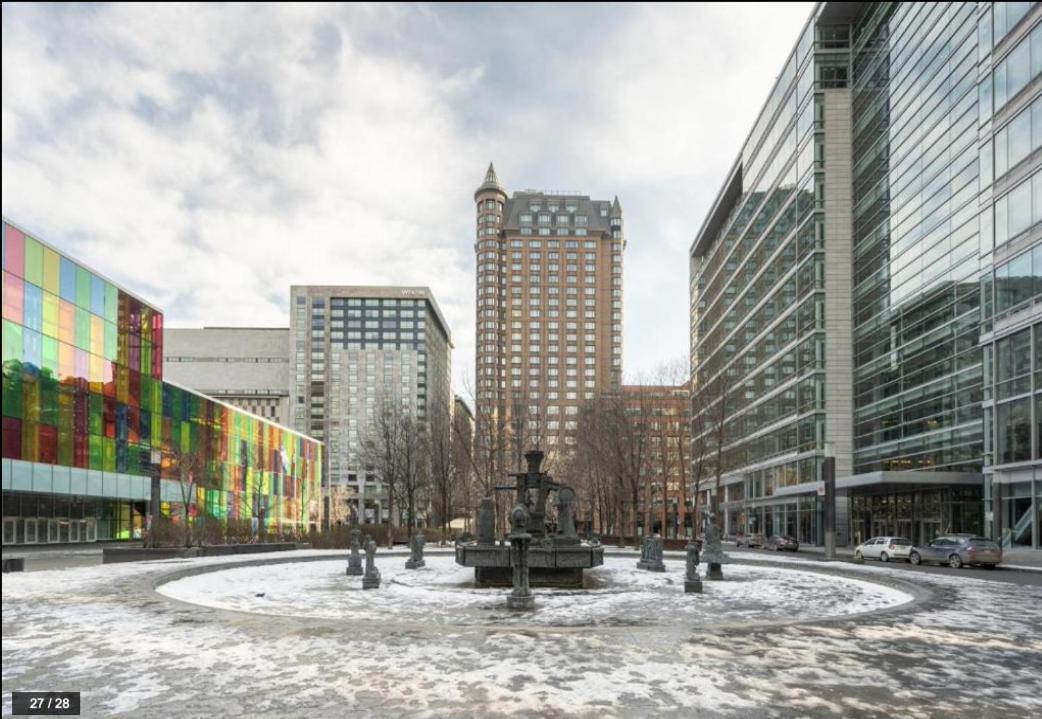Bakan- Palais Des Congres, Convention Centre Montréal Dış mekan fotoğraf